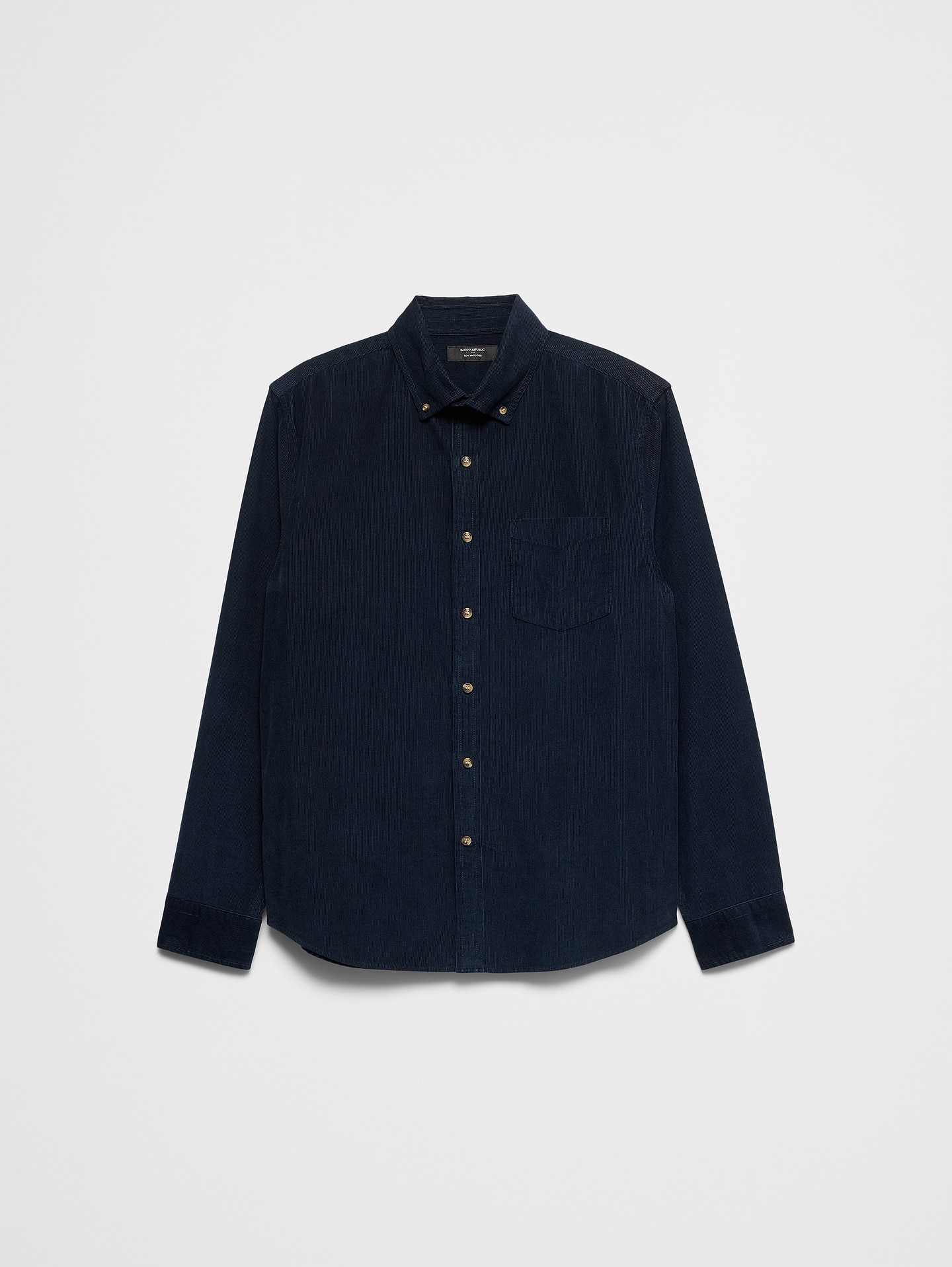 Image 4 of 4, Slim-Fit Fine Wale Corduroy Shirt