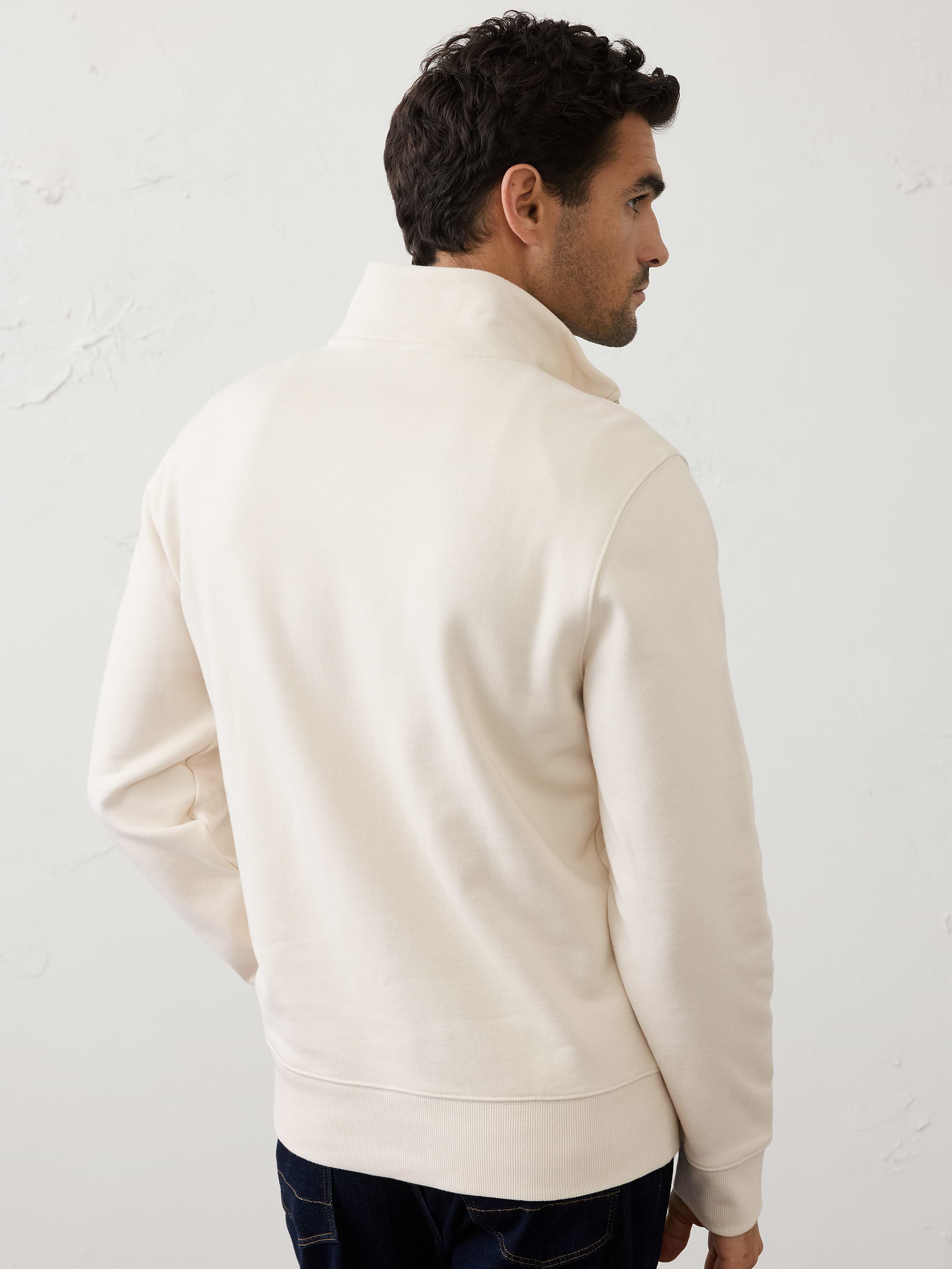 Image 2 of 4, Fleece Quarter-Zip Sweatshirt