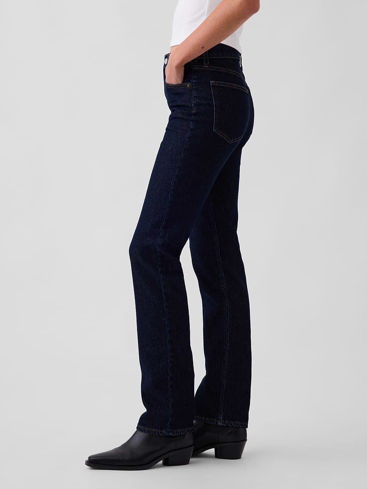 Image 3 de 6, Jean étroit droit années 90 à taille haute
