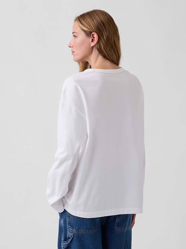 Image 3 of 5, Knit Big T-Shirt