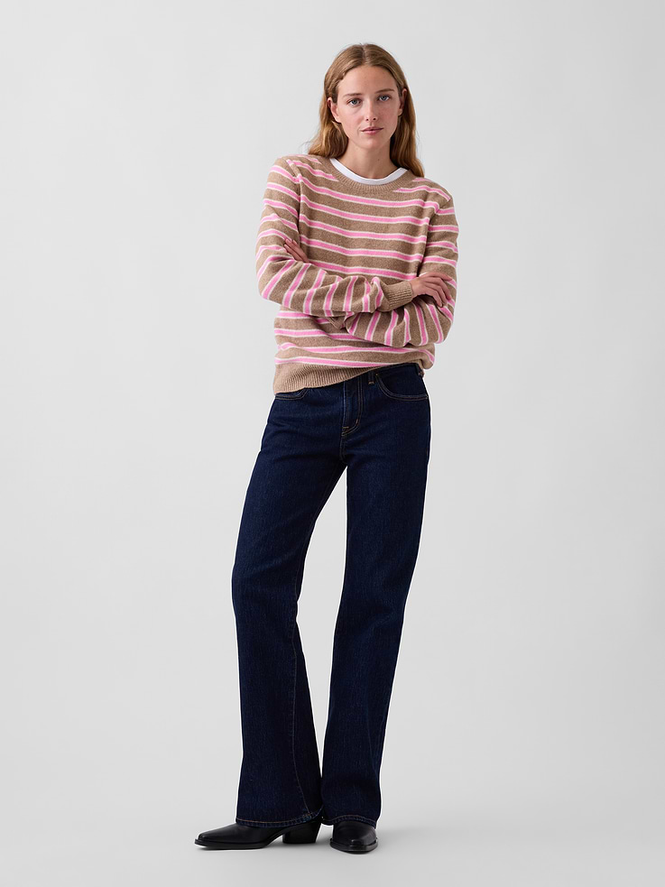 Image 2 of 5, CashSoft Crew Sweater