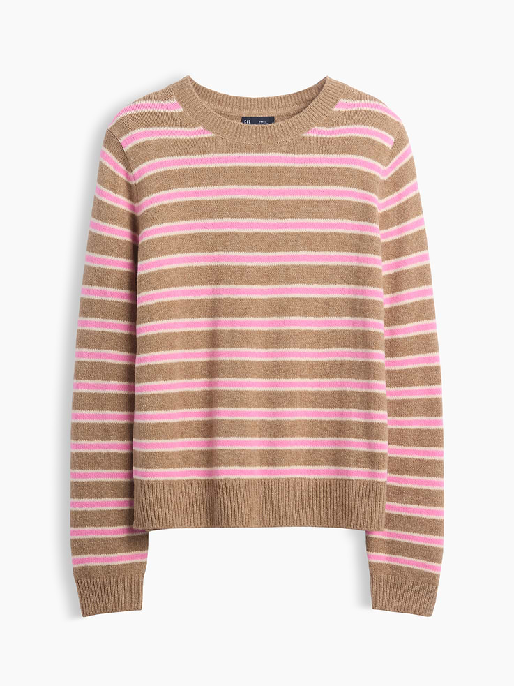 Image 5 of 5, CashSoft Crew Sweater