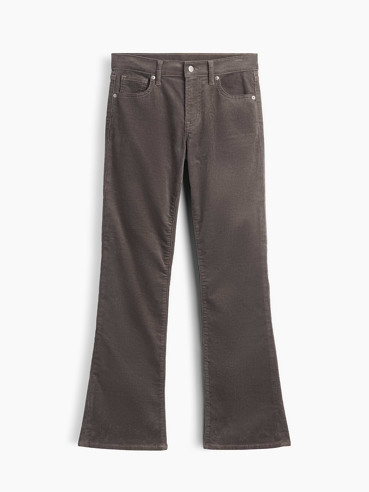 Image 7 of 7, Mid Rise Boot Corduroy Pants