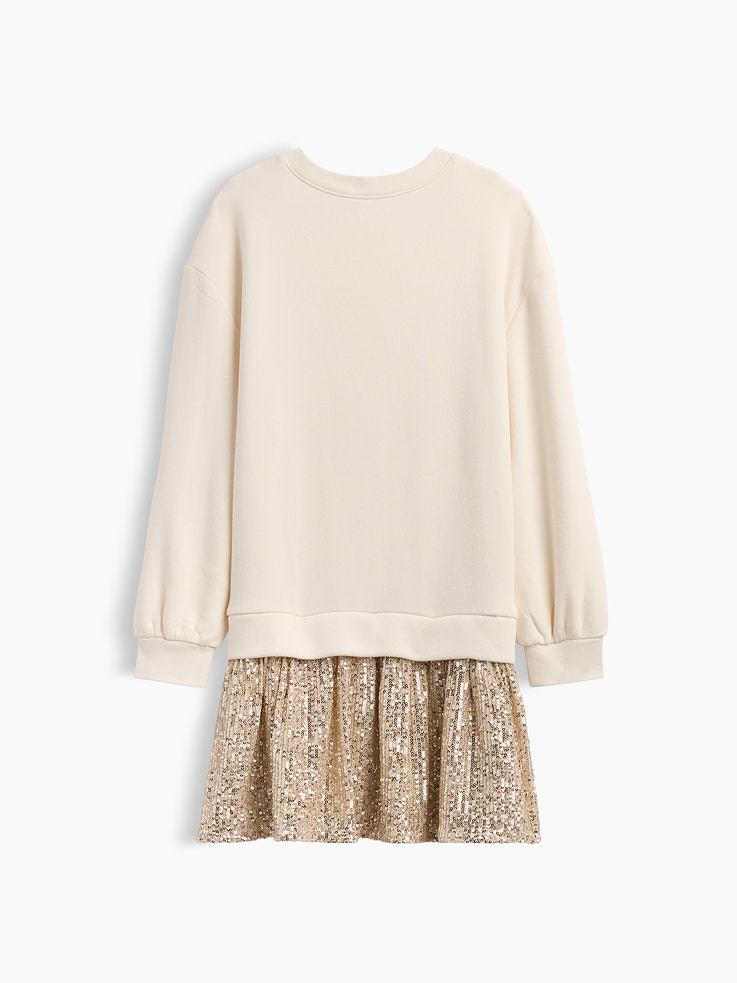 Image 3 of 3, Kids Oversized Sweatshirt Dress