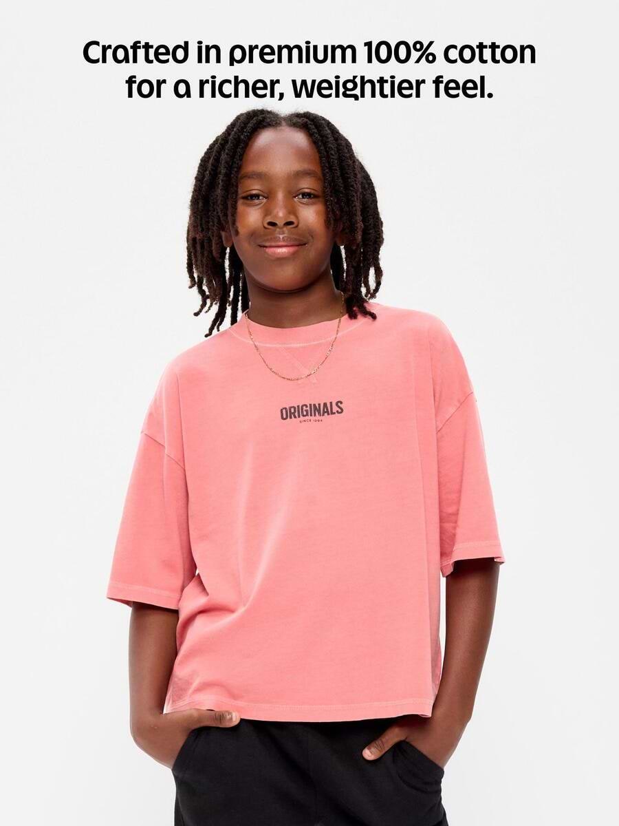 トップス bio wear DULL boy tee S Oversized Short-Sleeve Graphic T-Shirt for Boys | Old Navy