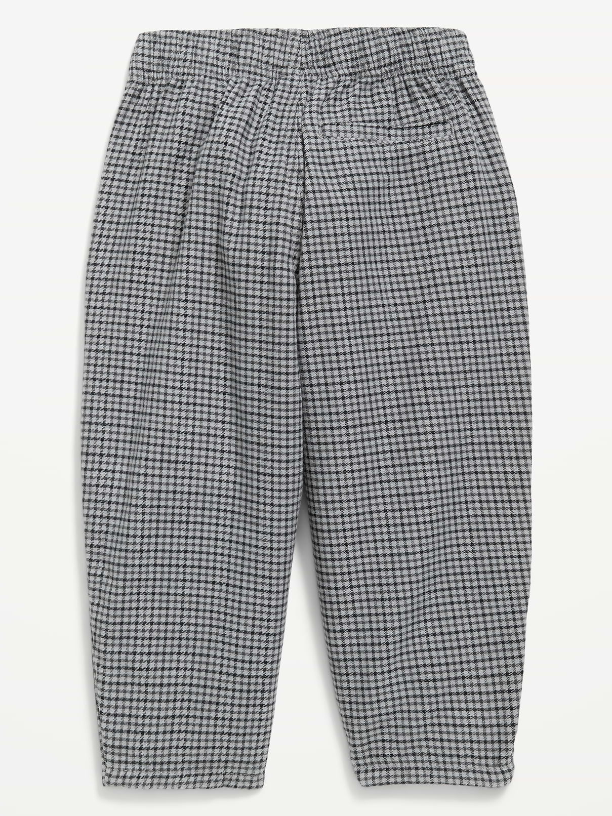 Image 4 of 4, Barrel-Leg Twill Track Pants for Toddler Boys