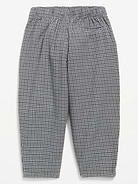 Image 4 of 4, Barrel-Leg Twill Track Pants for Toddler Boys