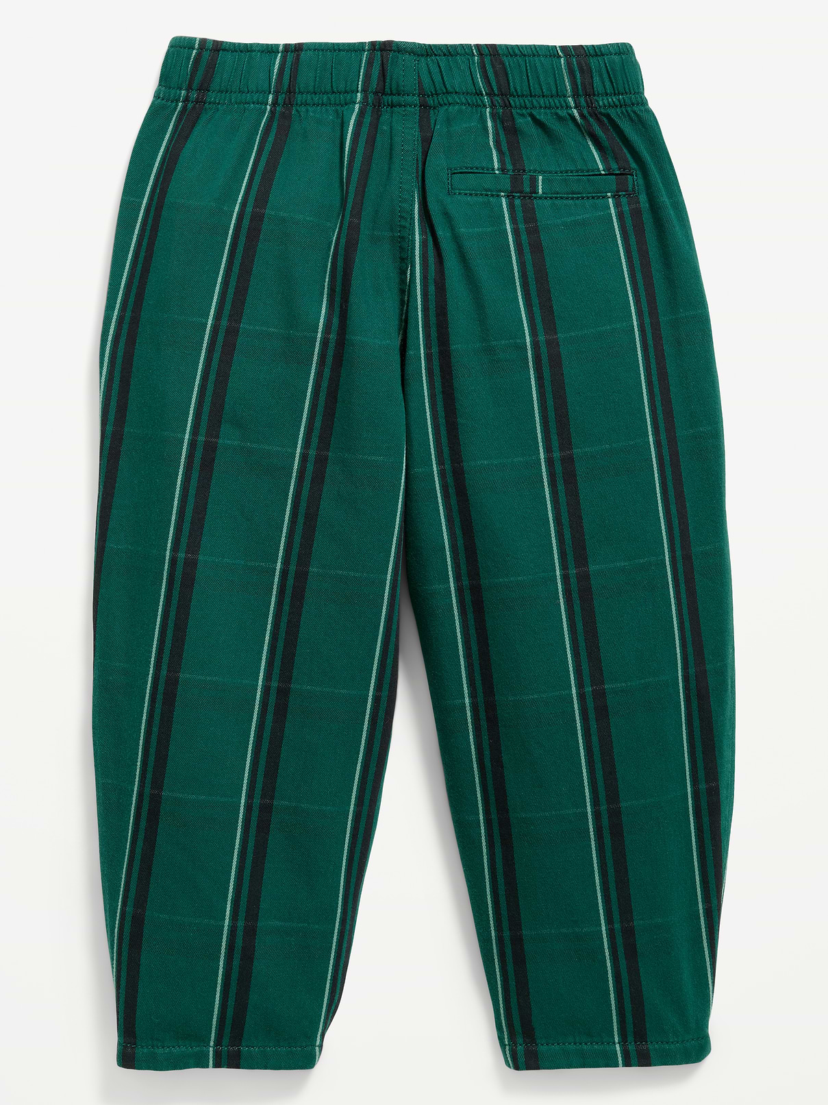 Image 4 of 4, Barrel-Leg Twill Track Pants for Toddler Boys