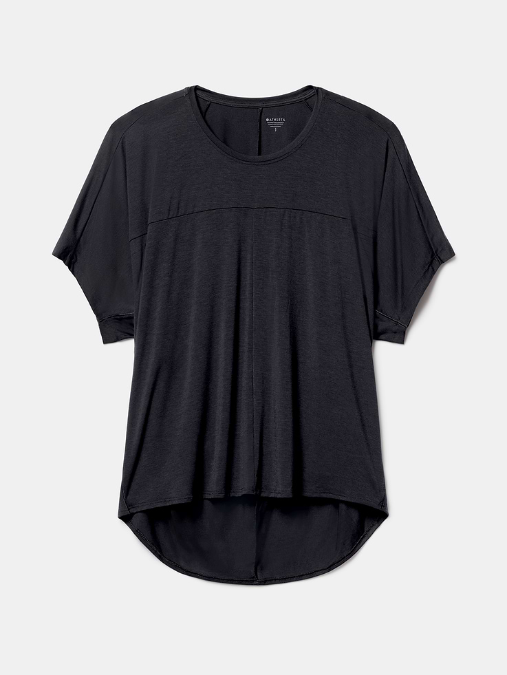 Image 6 of 6, Move With Ease Draped Tee