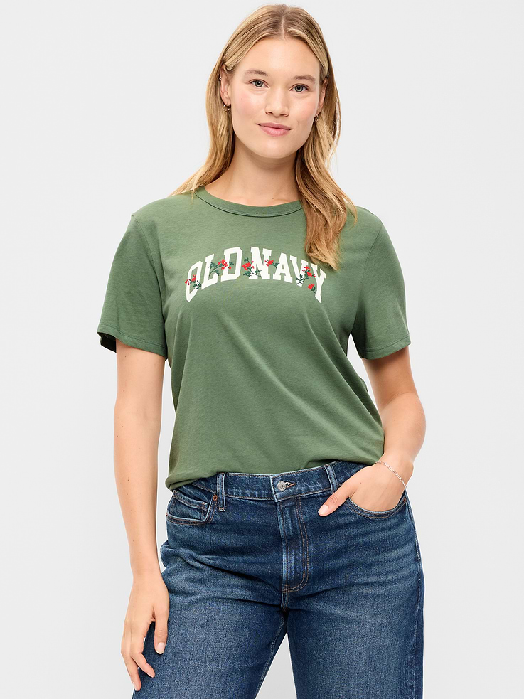 Image 6 of 9, EveryWear Logo Graphic T-Shirt