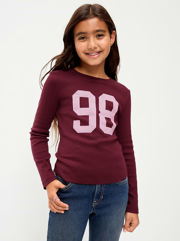 Long-Sleeve T-Shirt for Girls