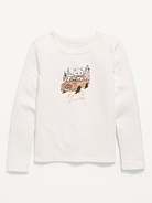Image 1 of 1, crew neck, long sleeves, graphic at front, Product #1186767