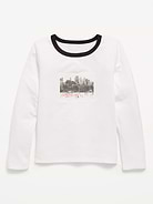 Image 1 of 1, crew neck, long sleeves, graphic at front, Product #1186767
