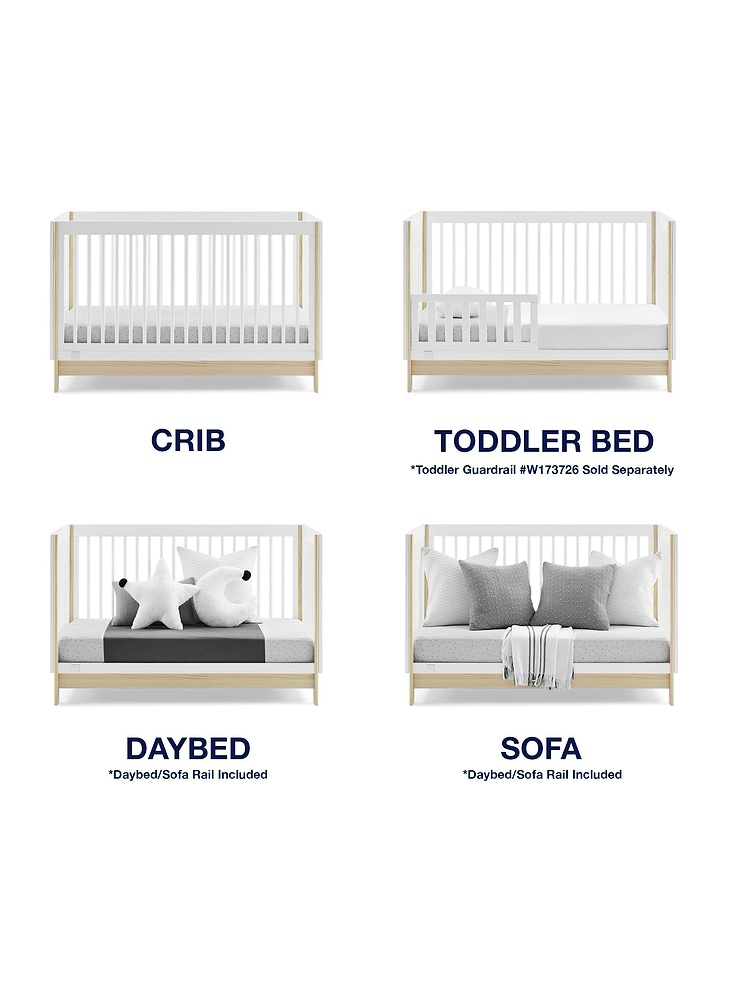 Image 6 of 8, babyGap Tate Convertible Crib