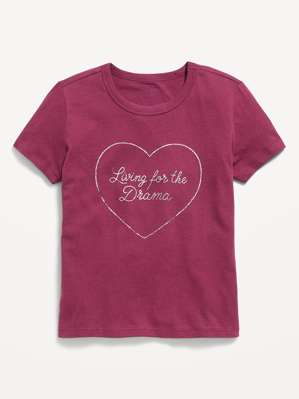 Short-Sleeve Graphic T-Shirt for Girls
