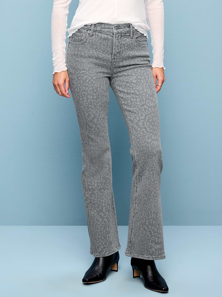 Image 2 of 10, High-Waisted Flare Jeans