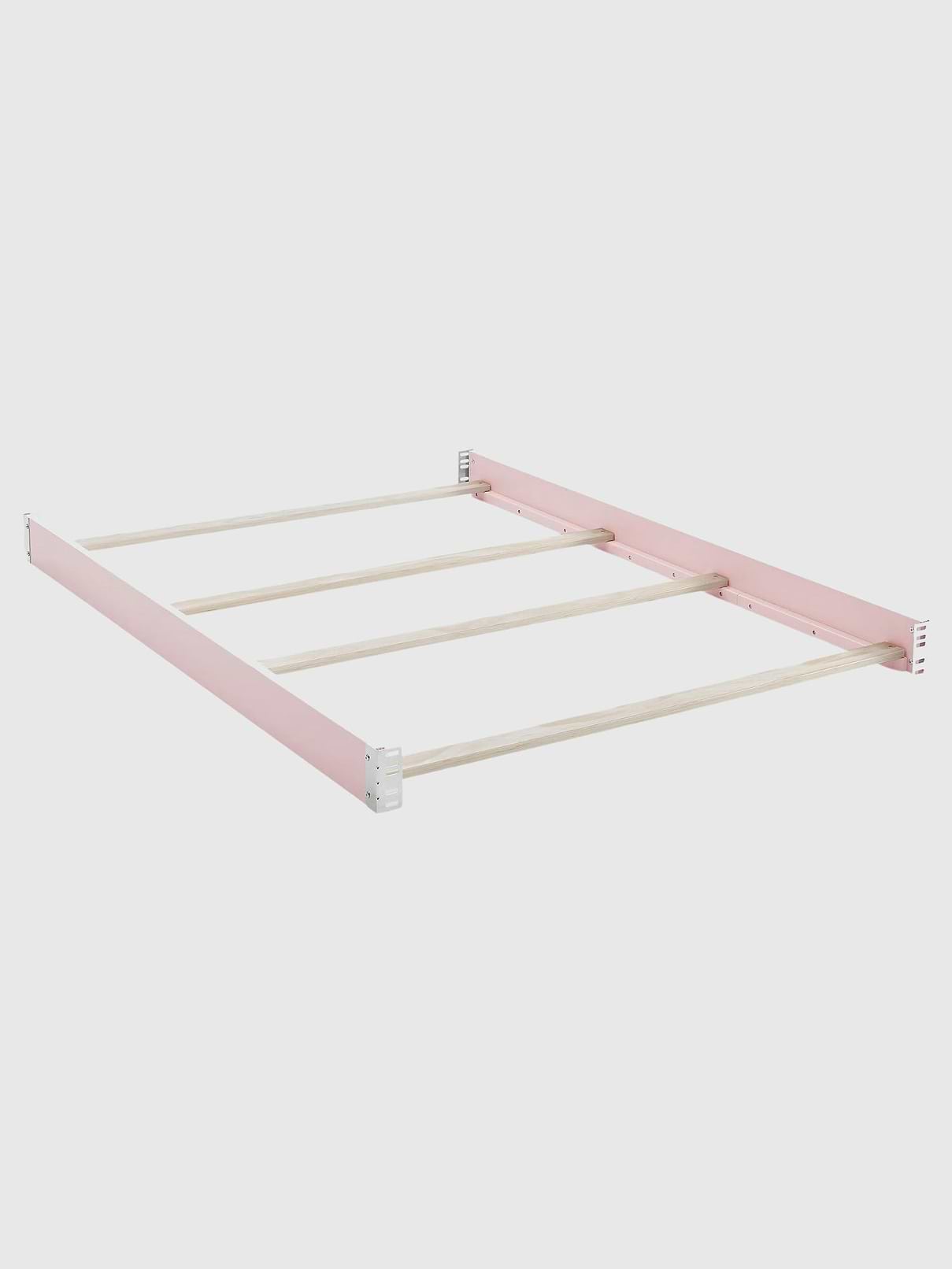 Image 1 of 4, Extend the life of your crib with the babyGap Full Size Bed Rails., Designed to easily convert your crib into a full size bed, the wooden rails replace the sides of the crib., The rails feature bolt-on assembly for attaching a headboard and footboard., Compatible with the Charlie and Oxford babyGap cribs., Accommodates a full size mattress; mattress foundation required (Mattress and Foundation Sold Separately).