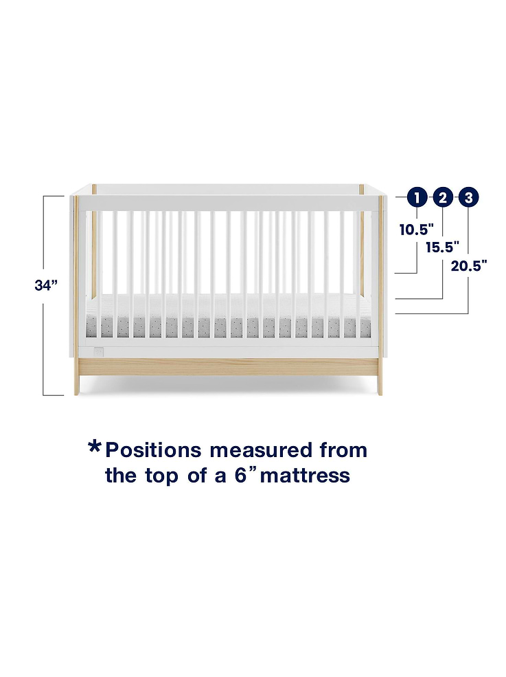 Image 8 of 8, babyGap Tate Convertible Crib