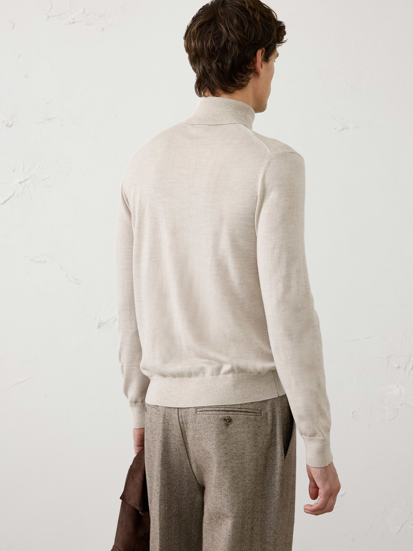 Image 2 of 3, Merino Turtleneck Sweater