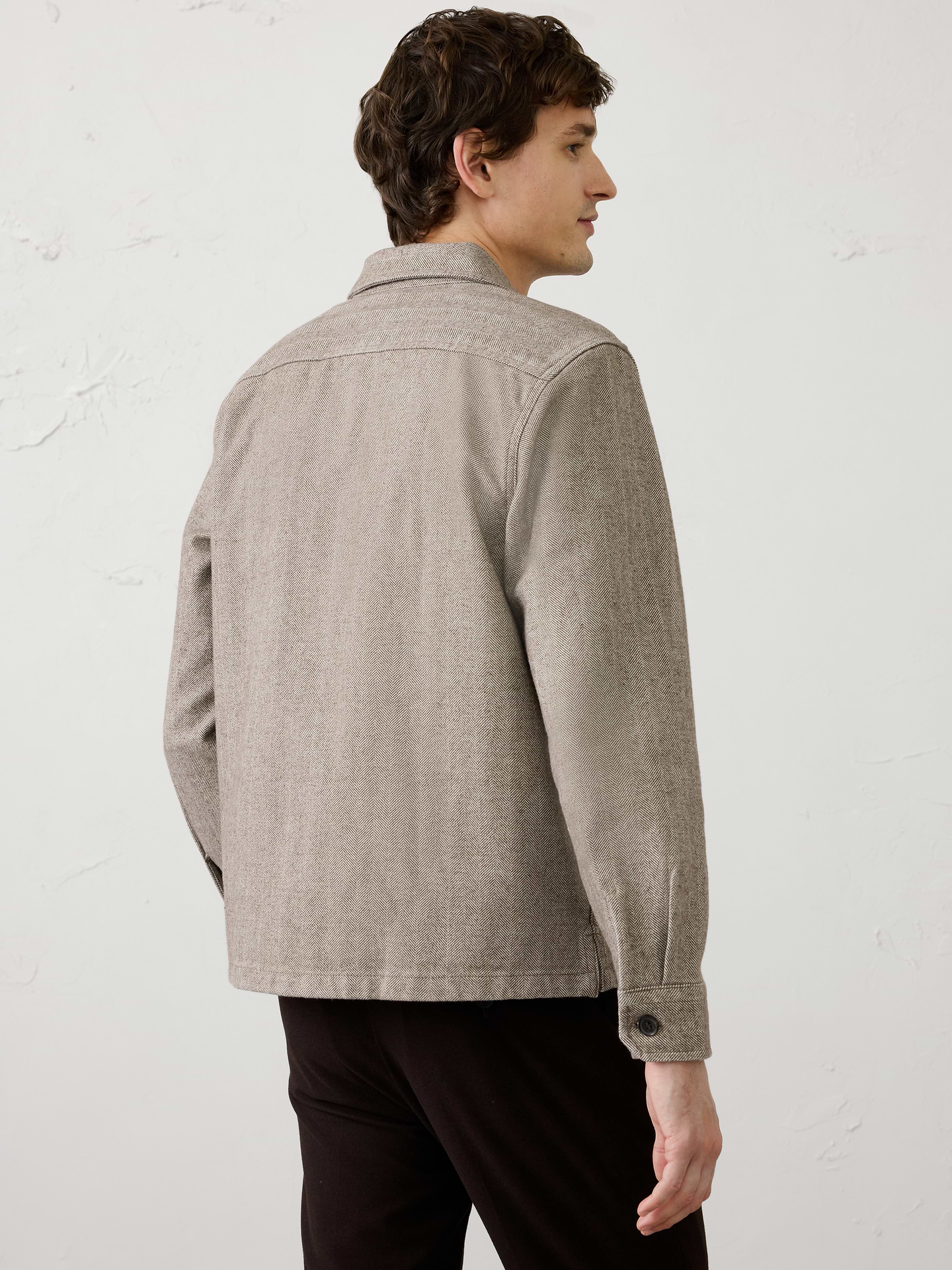 Image 2 of 3, Relaxed-Fit Tailored Overshirt