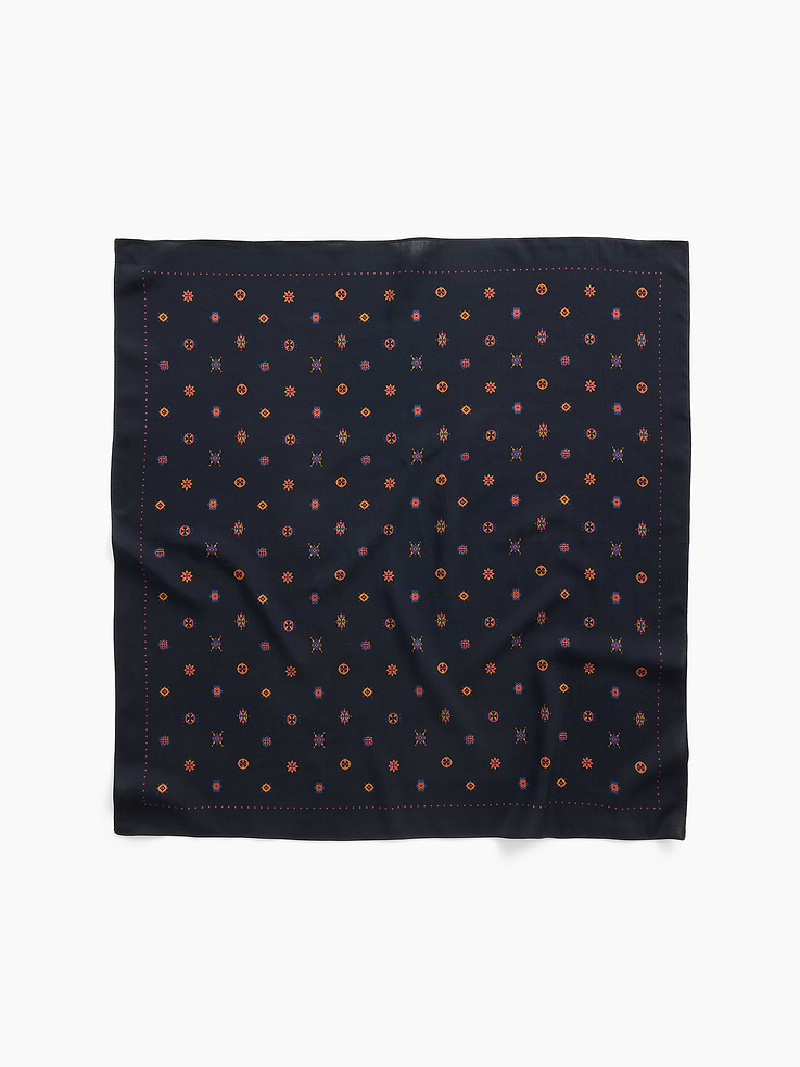 Image 1 of 4, Soft rayon scarf., Allover Gap x A.P.C. print., Product #1179742