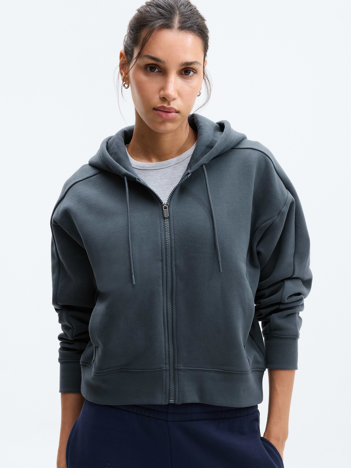 Image 1 of 3, FOR: Lounge and everyday movement, FEEL: Plush stretch fleece has a soft, brushed interior, FAVE: New and improved fit, plus streamlined side pockets, Product #1177320