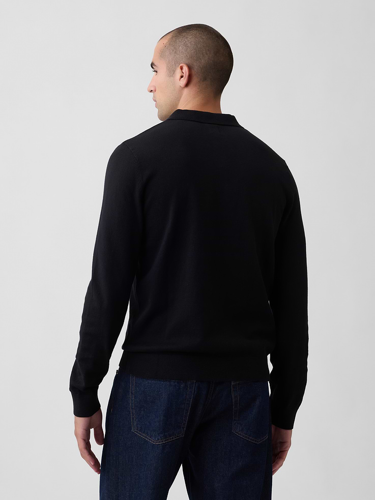 Image 2 of 5, Polo Sweater