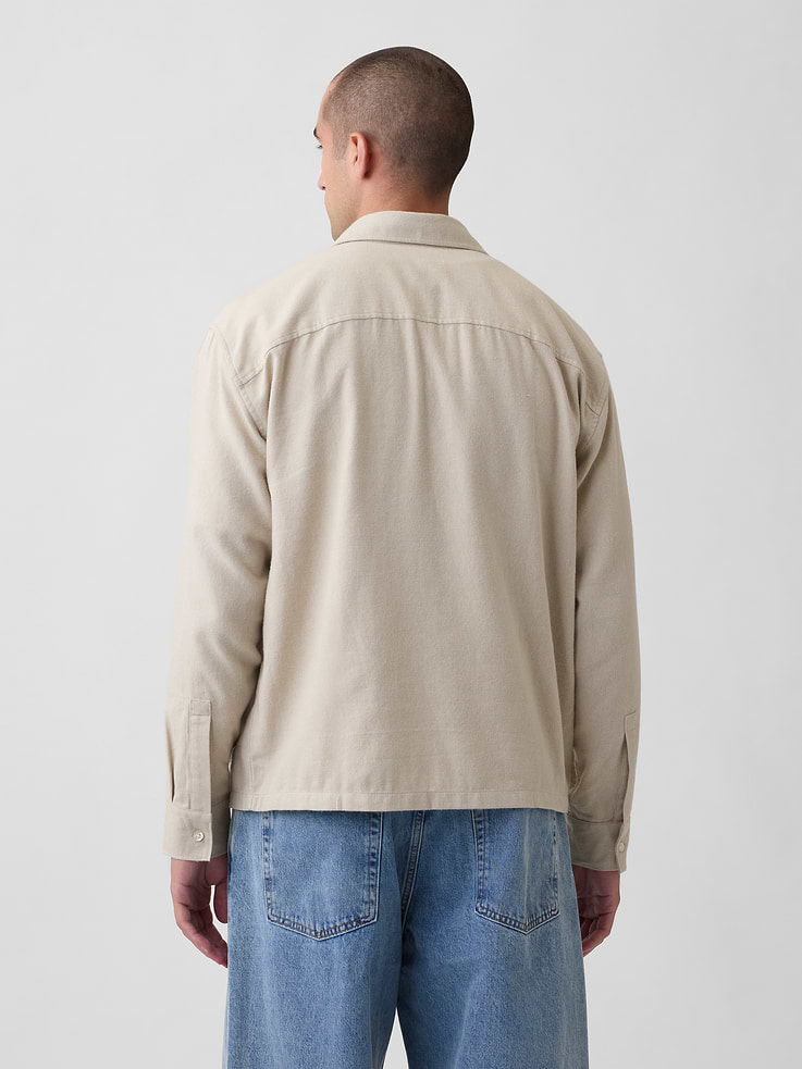 Image 2 of 5, Flannel Shirt in Boxy Fit