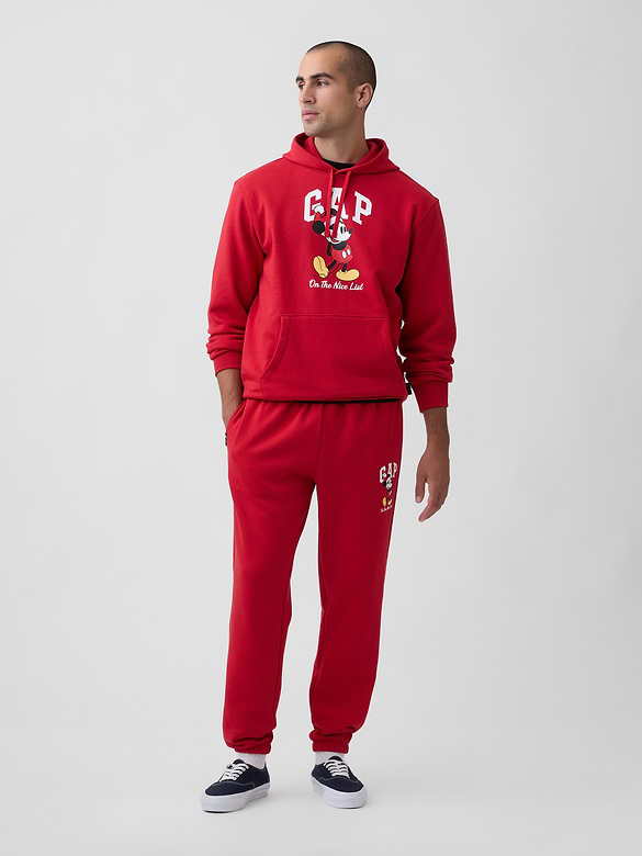 Gap × Disney Mickey Mouse Relaxed Logo Joggers