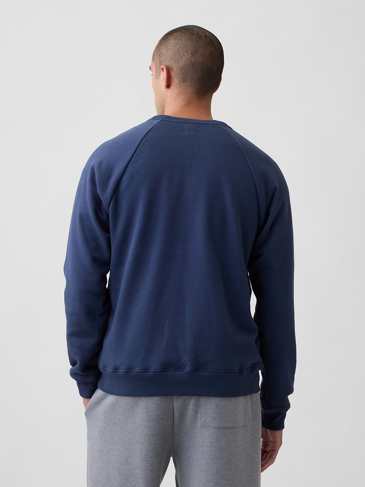 Image 2 of 4, Relaxed Crewneck Graphic Sweatshirt