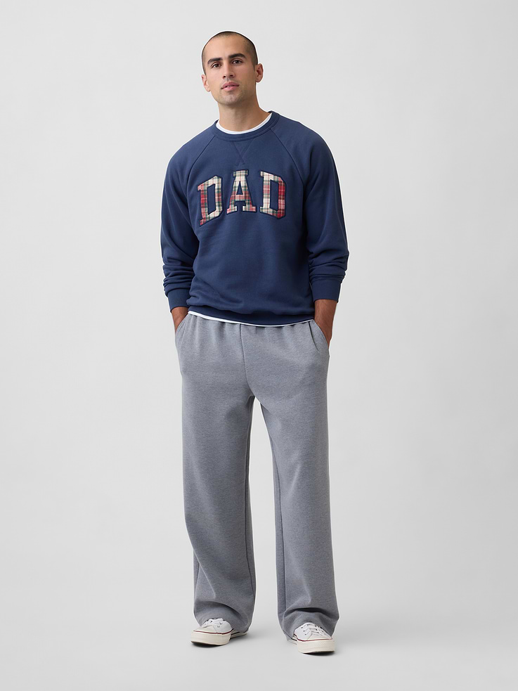 Image 3 of 4, Relaxed Crewneck Graphic Sweatshirt