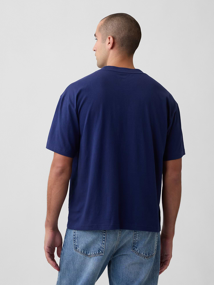 Image 2 of 5, Everyday Soft Relaxed Gap Brooklyn Graphic T-Shirt