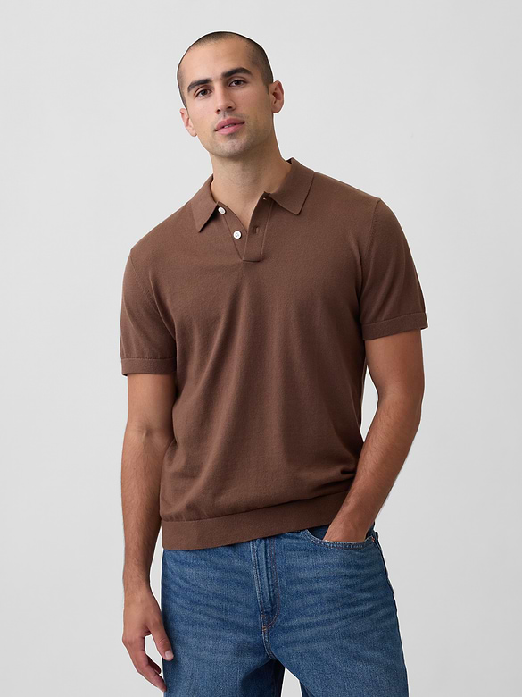 Sweater Polo Shirt