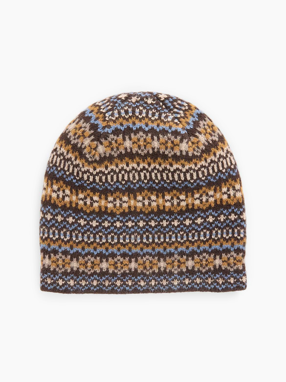 CashSoft Fair Isle Beanie