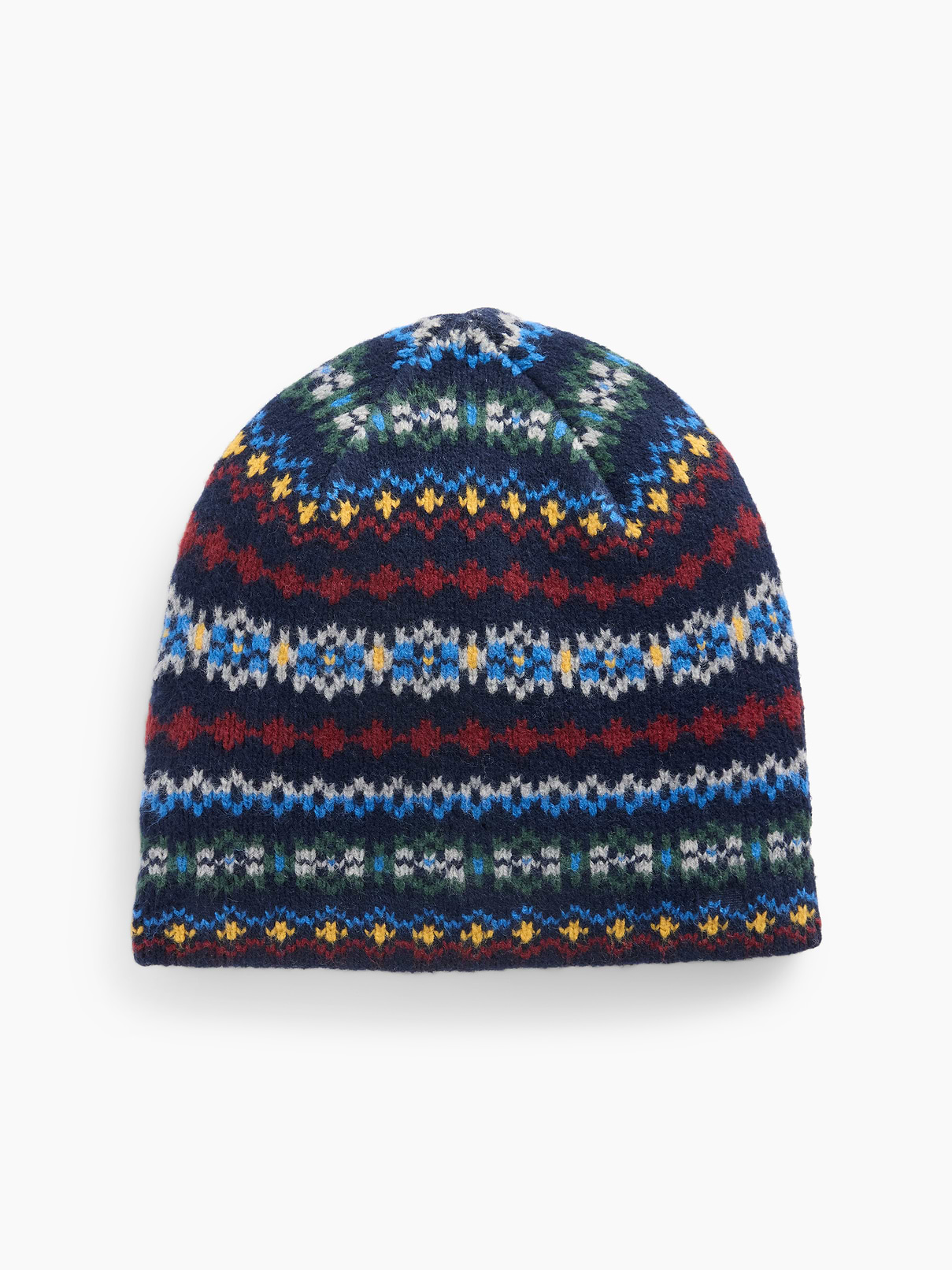 CashSoft Fair Isle Beanie