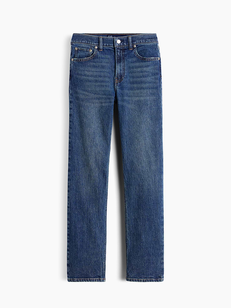 Image 6 of 6, High Rise '90s Slim Straight Jeans