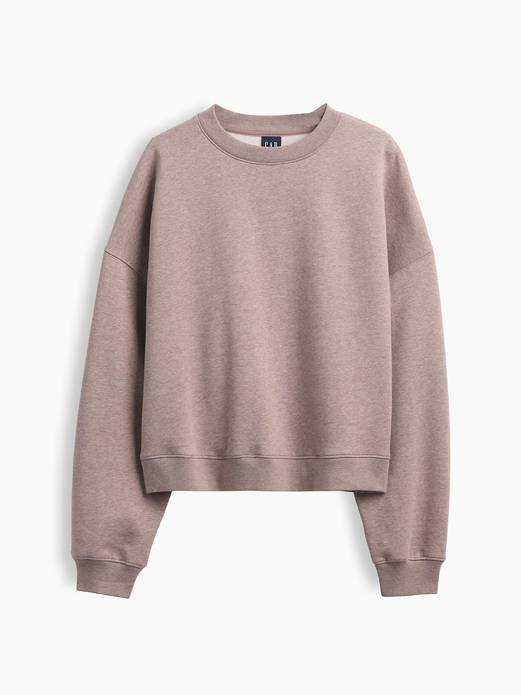 Image 6 of 6, VintageSoft Wedge Crew Sweatshirt