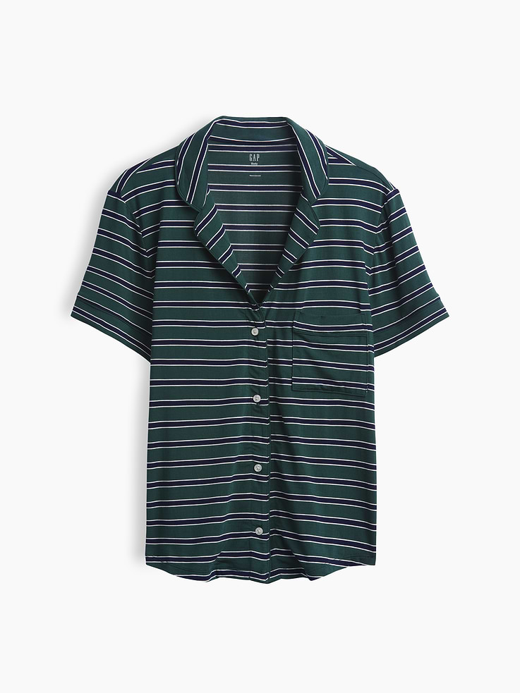 Image 4 of 4, SoftMade Modal PJ Top