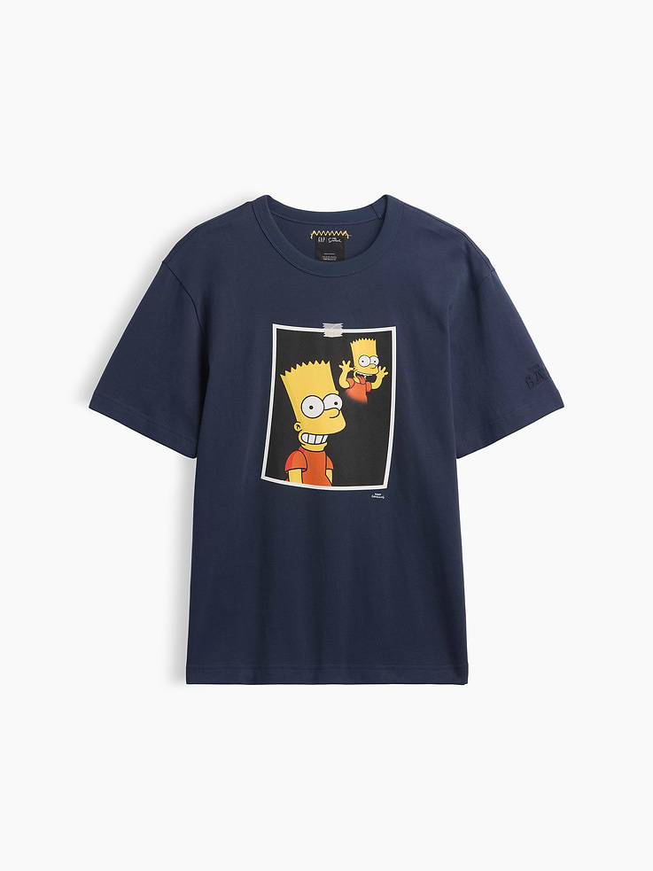 Image 6 of 7, Adult The Simpsons Graphic T-Shirt