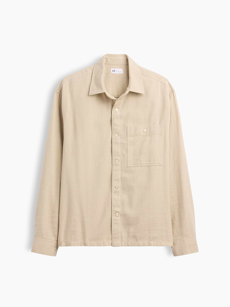 Image 5 of 5, Flannel Shirt in Boxy Fit