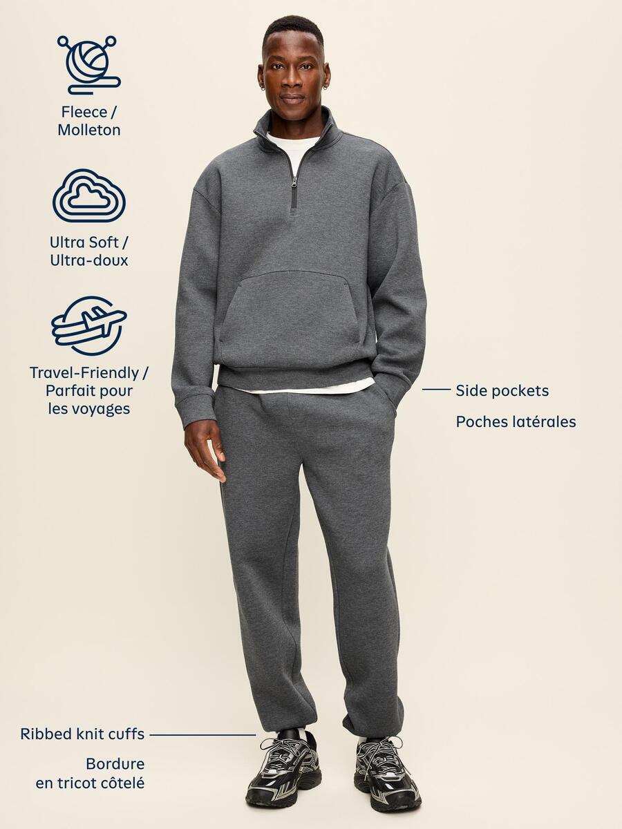 Image 5 of 8, Bounce Fleece Baggy Jogger Sweatpants