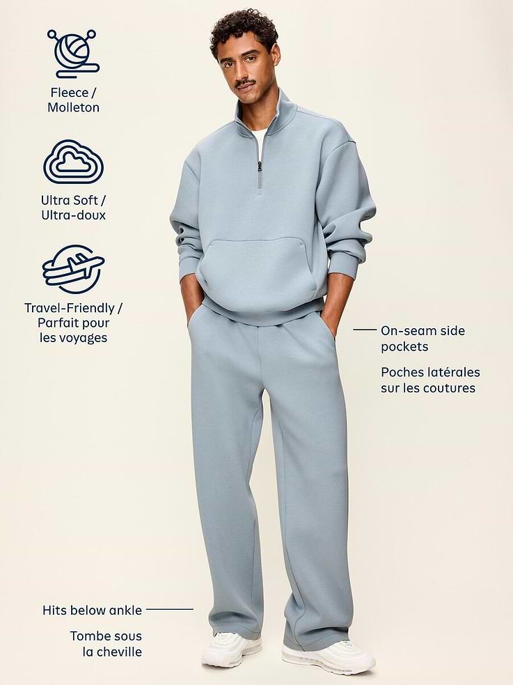 Image 5 of 7, Bounce Fleece Baggy Sweatpants