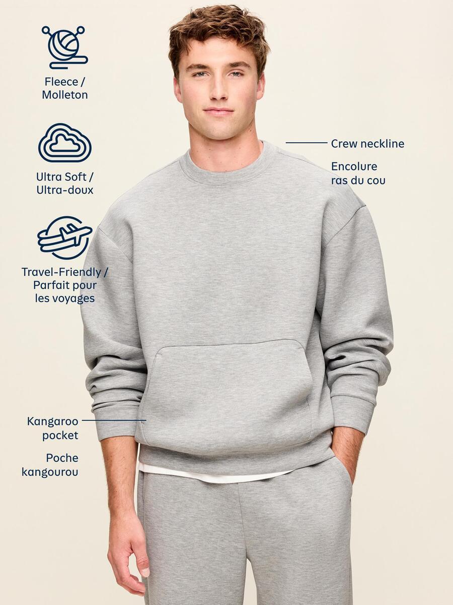 Image 5 of 5, Bounce Fleece Oversized Sweatshirt