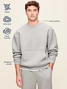 Image 3 of 3, Oversized Bounce Fleece Sweatshirt