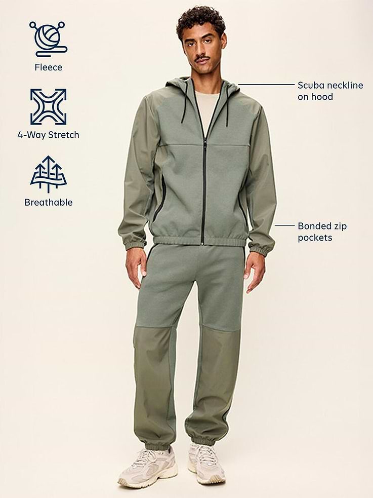Image 5 of 5, Dynamic Fleece Zip Hoodie