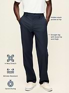 Image 2 of 2, Loose Tech Hybrid Chino Pants