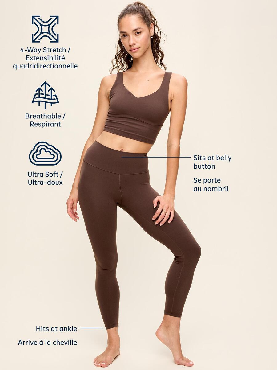 Image 5 de 12, Legging StudioSmooth longueur 7/8 à taille haute