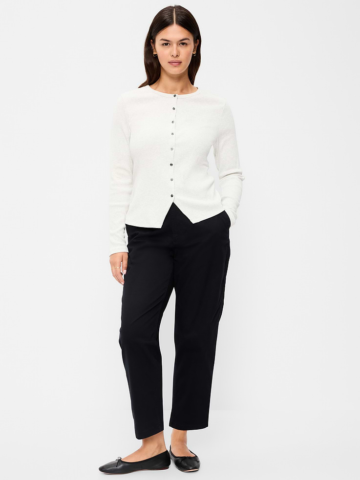 Image 8 of 10, High-Waisted OGC Chino Tapered Straight Pants