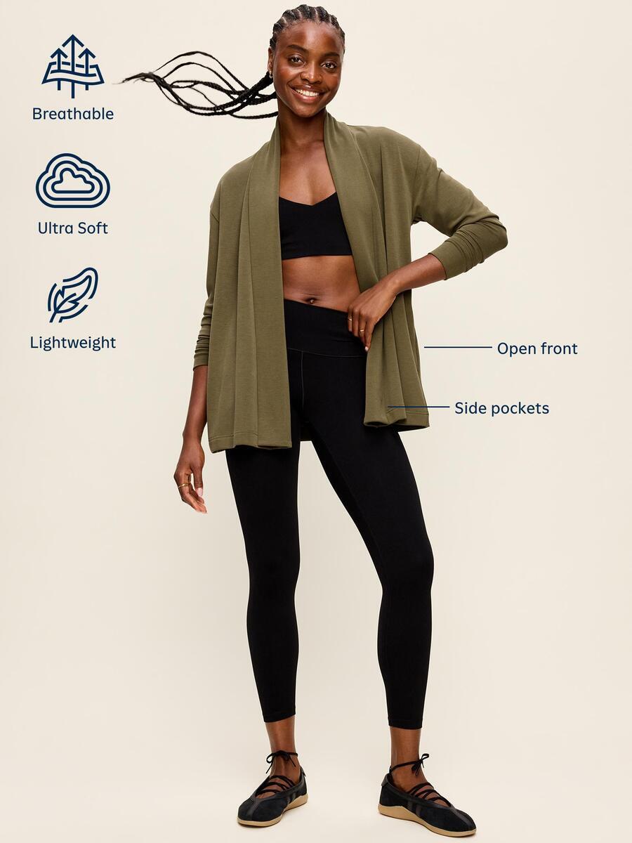 Image 4 of 4, Bounce Lite Open-Front Wrap