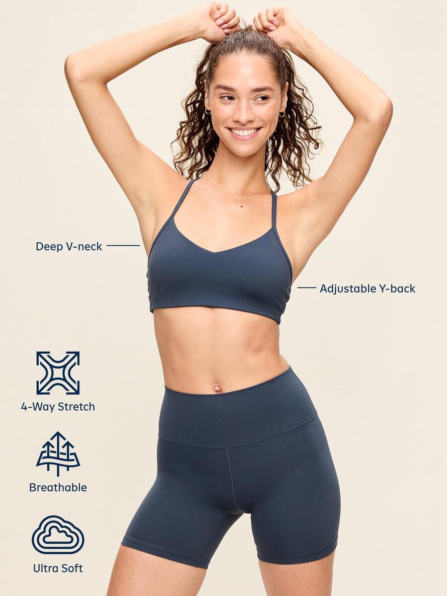 Image 5 of 9, Light Support StudioSmooth Y-Back Sports Bra